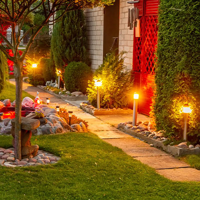 landscape lighting lansdale north wales horsham hatboro blue bell collegeville harleysville souderton doylestown quakertown skippack PA montgomery county bucks county